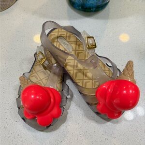 Mini Melissa ice cream Jelly Sandals